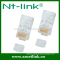 UTP two pieces cat6 rj45 8p8 plug